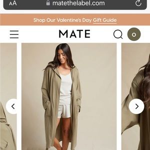 Brand new MATE the label sage robes  brand new with tags